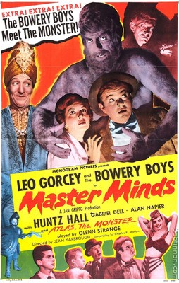 Bowery Boys - Master Minds Movie Poster