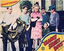 East Side Kids - Clancy Street Boys Movie Card